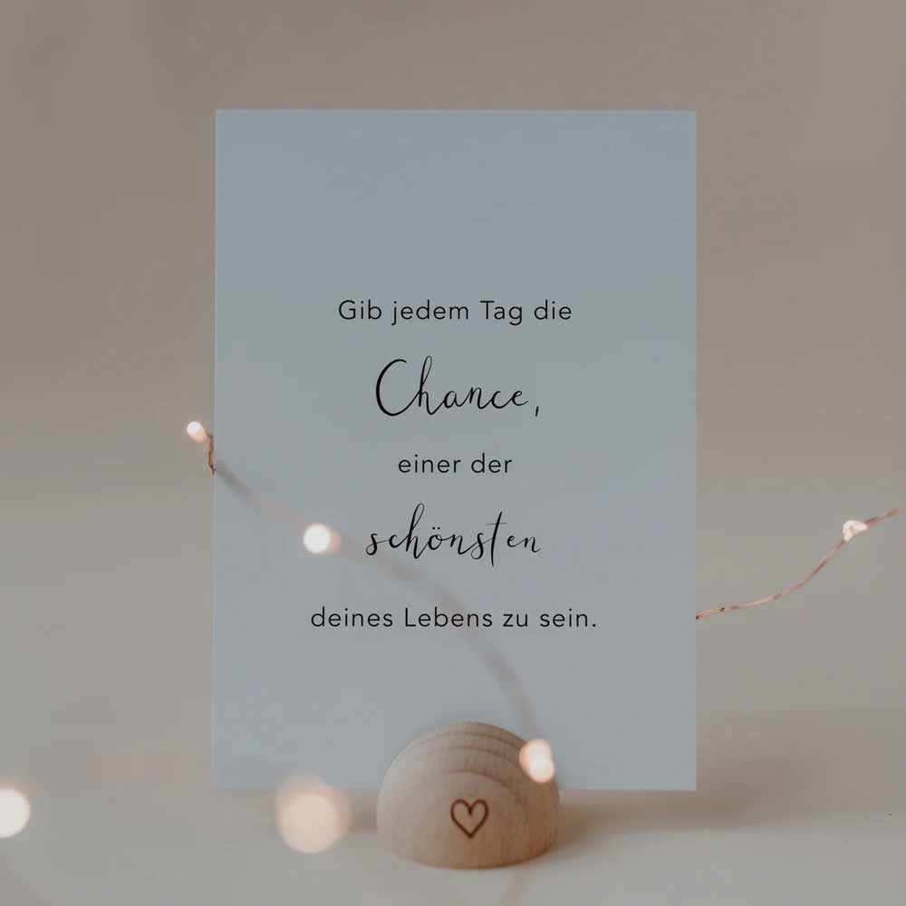 Eulenschnitt - Aquarellkarte Jeder Tag