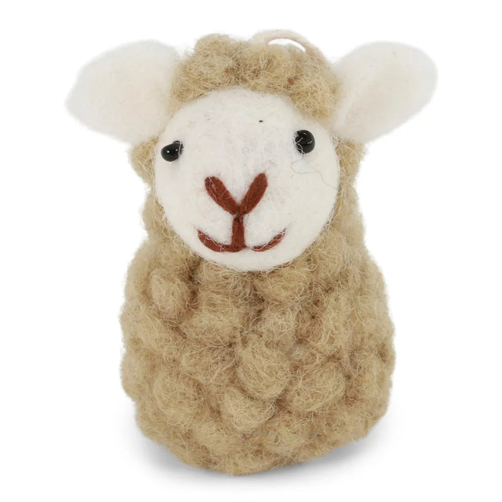 Gry & Sif - Sitzendes Schaf - Dusty Green