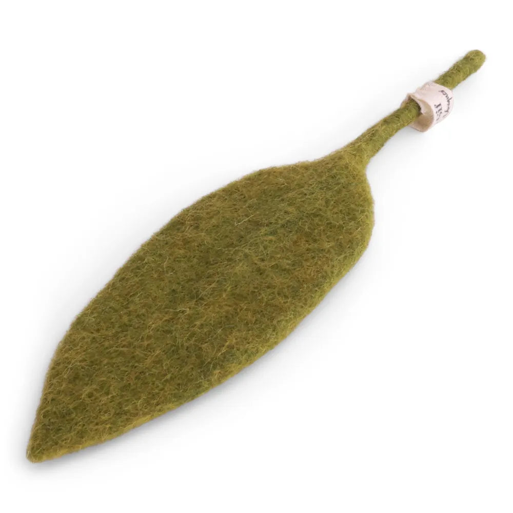 Gry & Sif - Kleines Blatt Filz - Grün