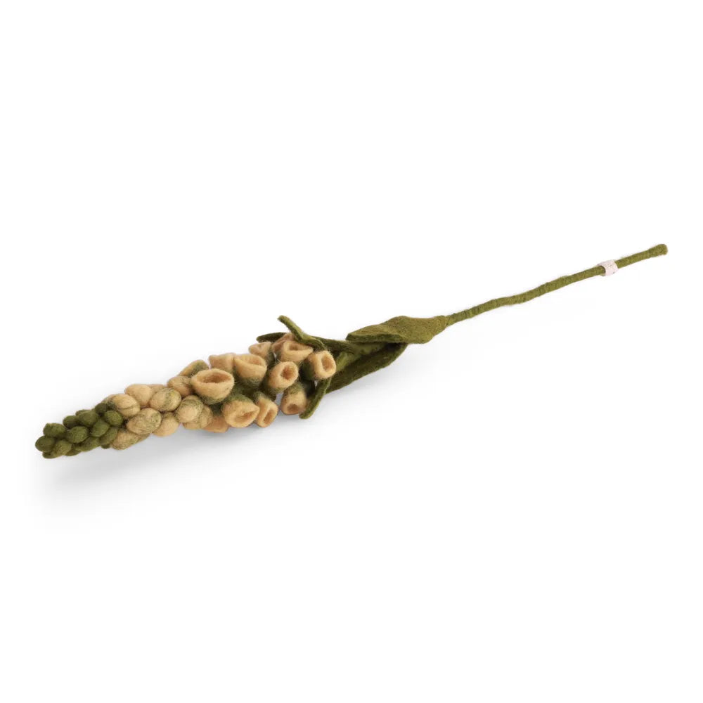 Gry & Sif - Fingerhut Filzblume - Hellgelb