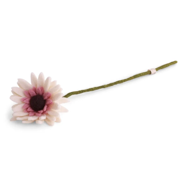 Gry & Sif - Gerbera Filzblume - Weiß