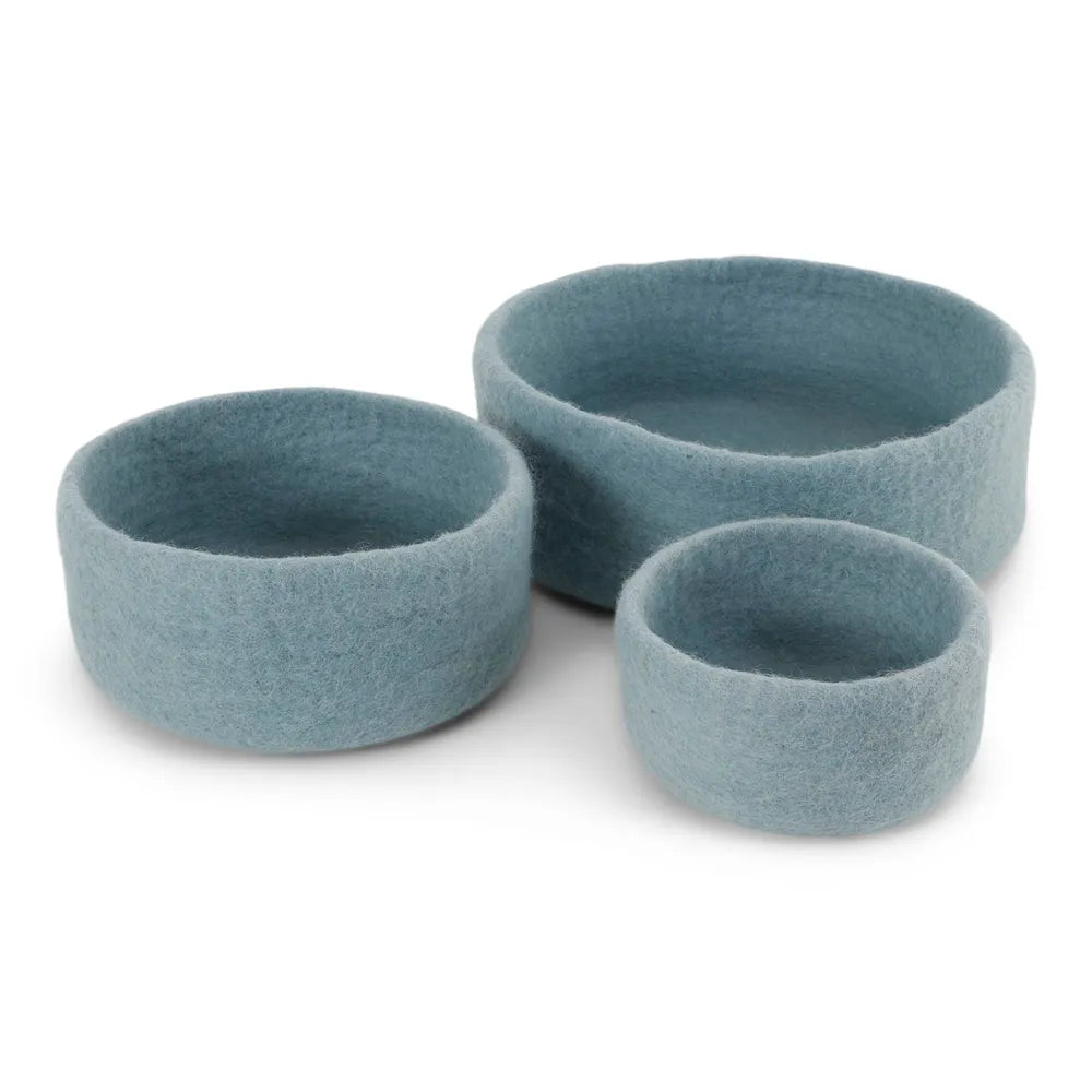Gry & Sif - Schalen Set Hellblau