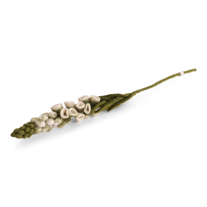 Gry & Sif - Fingerhut Filzblume Weiß