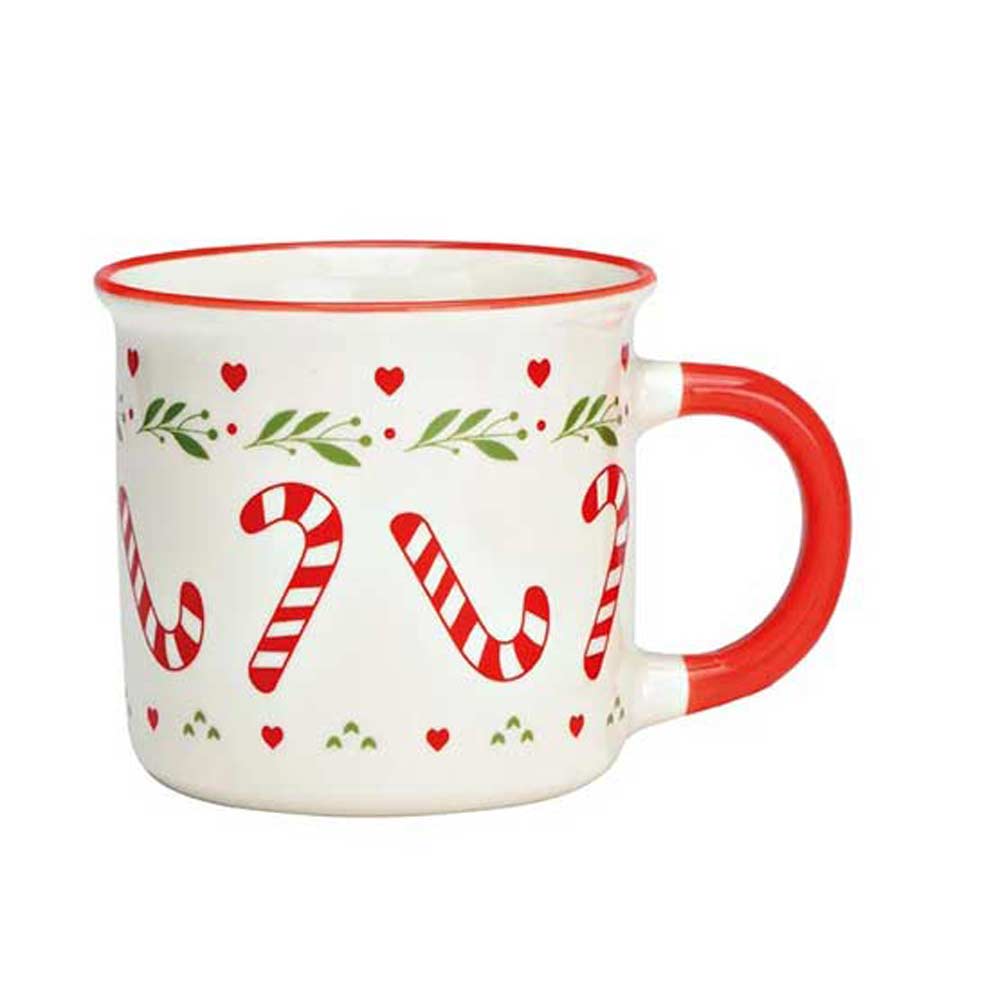 G. Wurm - Becher Weihnachtsmotive aus Porzellan