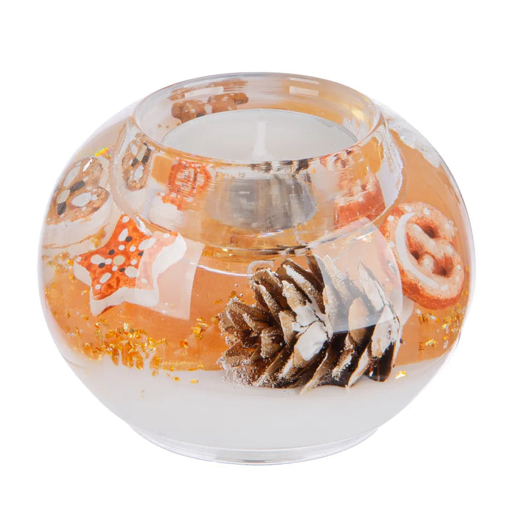 Gilde - Dreamlight Teelichtleuchter Gingerbread