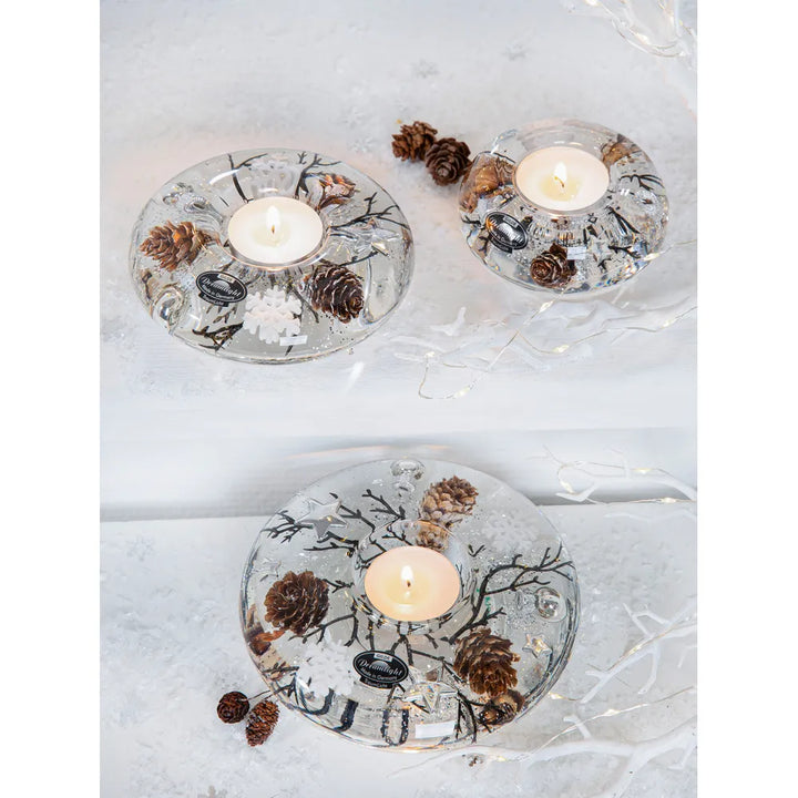 Gilde - Dreamlight Teelichtleuchter Winter Story