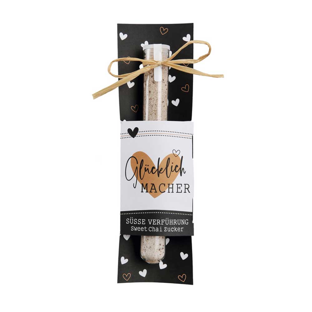 Gilde - Getränkepulver Sweet Chai Zucker im Reagenzglas