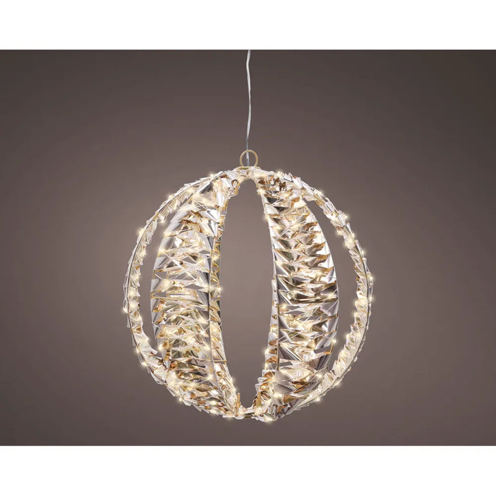 Gilde - Hängeleuchte (LED) Kugel Pendelleuchte modern für Wohnraum- und Essbereich