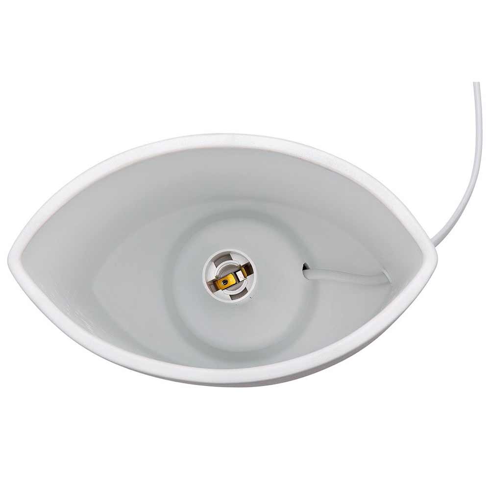 Gilde - Lampe Porzellan Pusteblume