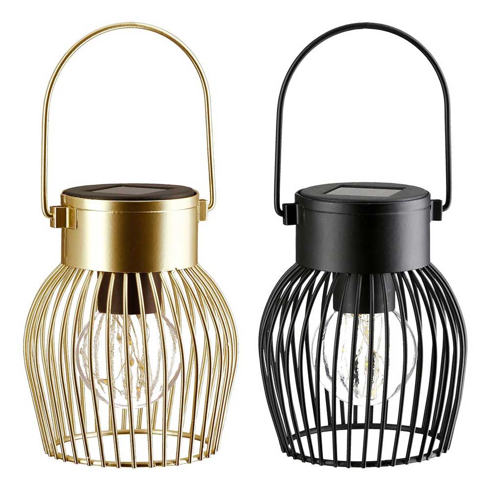 Gilde - Solar LED Hängelaterne Metall Outdoor