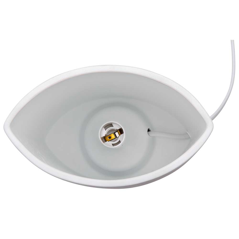 Gilde - Lampe Porzellan Glücksmomente mit Blume