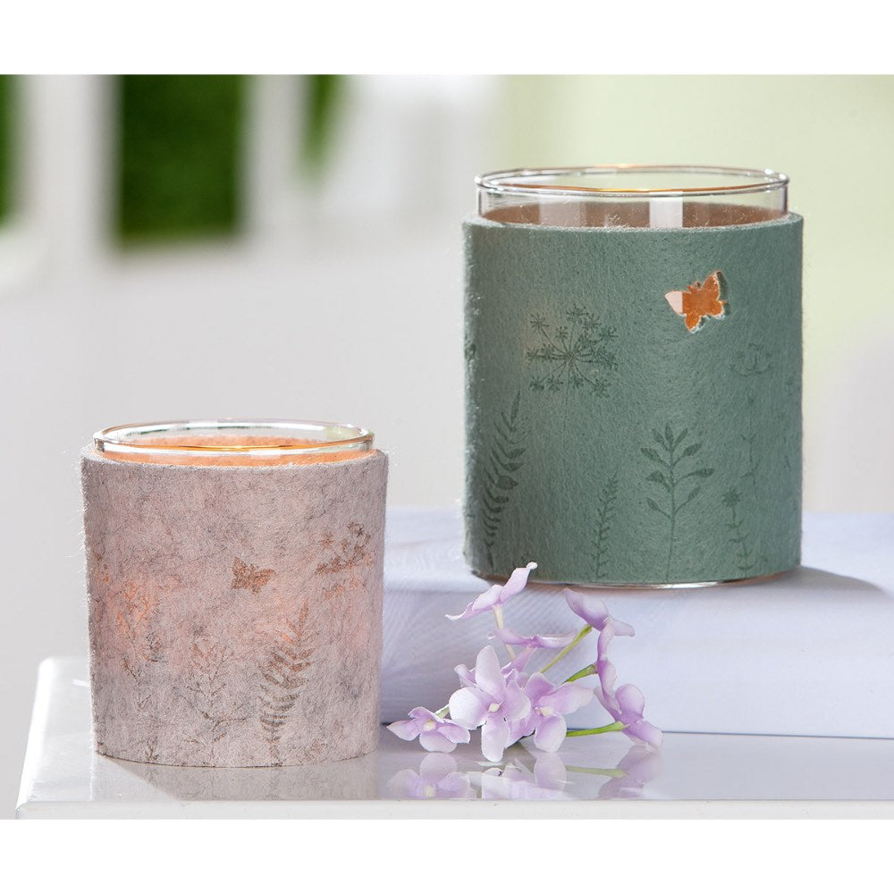Gilde - Windlicht zylindrisch Forar Glas