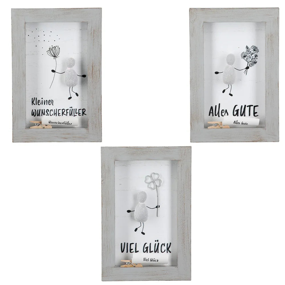 Gildehandwerk Bild MDF Steinbild Lots Love Spruch