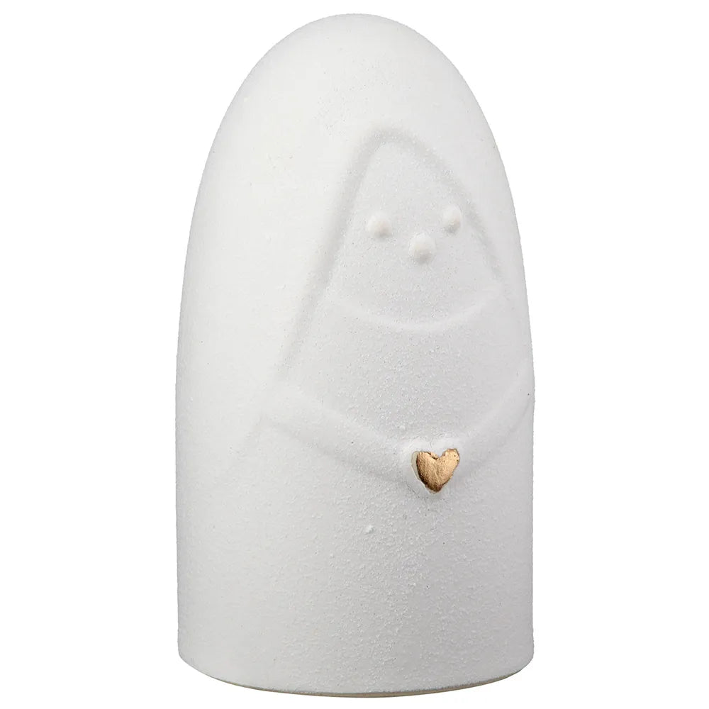 Gildehandwerk Weihnachtsdeko Keramik Krippenset Holy