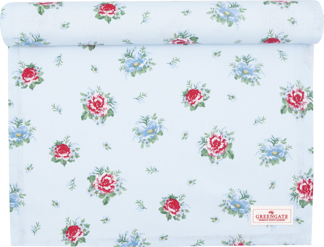 GreenGate - Alivia Tischläufer pale blue