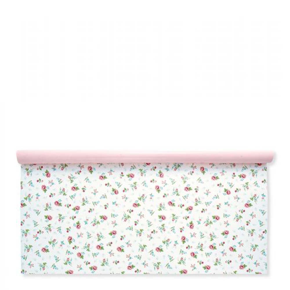 GreenGate - Alma Petit Geschenkpapier white 6 Meter Rolle