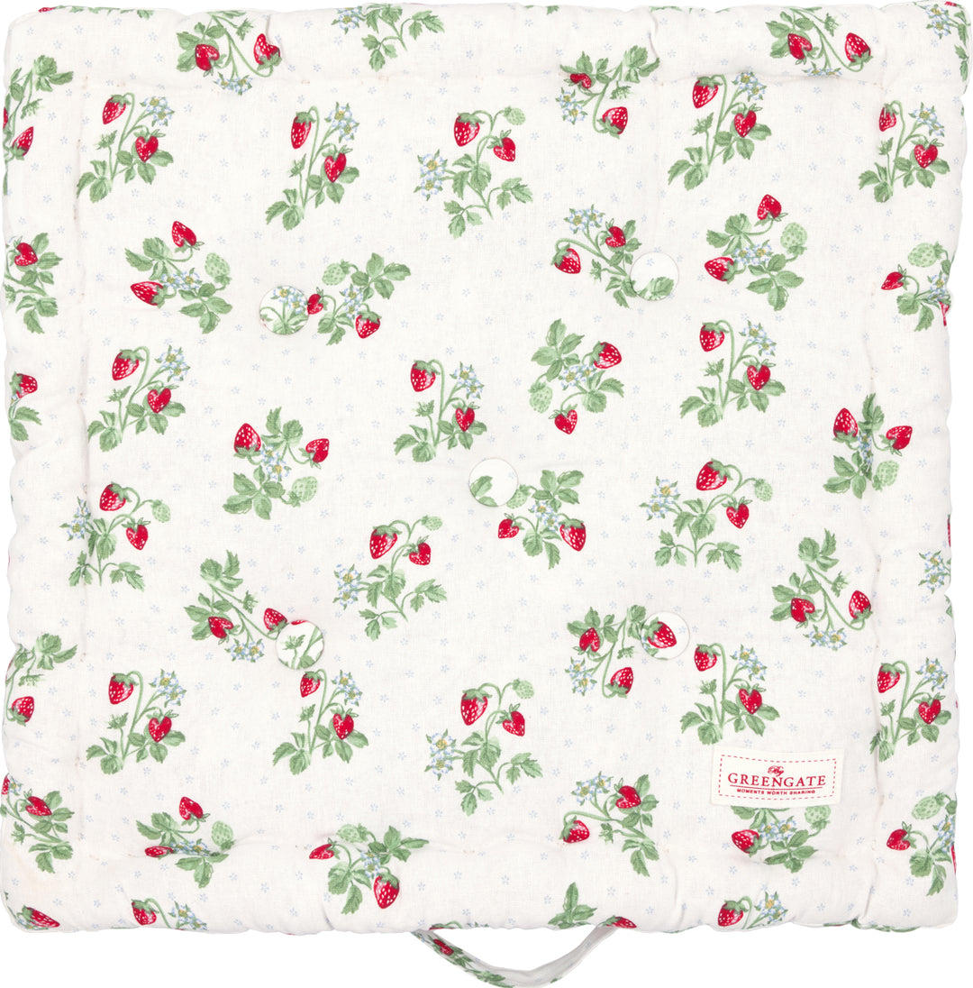 GreenGate - Berry Boxkissen white 50x50cm