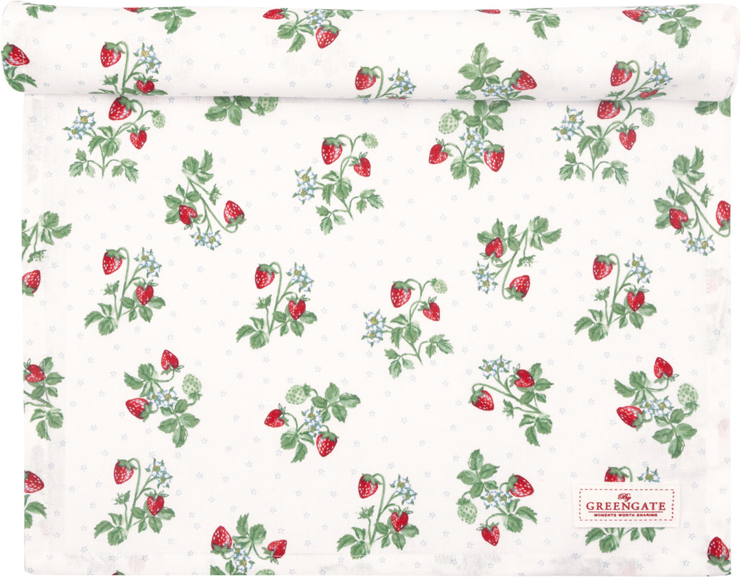 GreenGate - Berry Tischläufer white