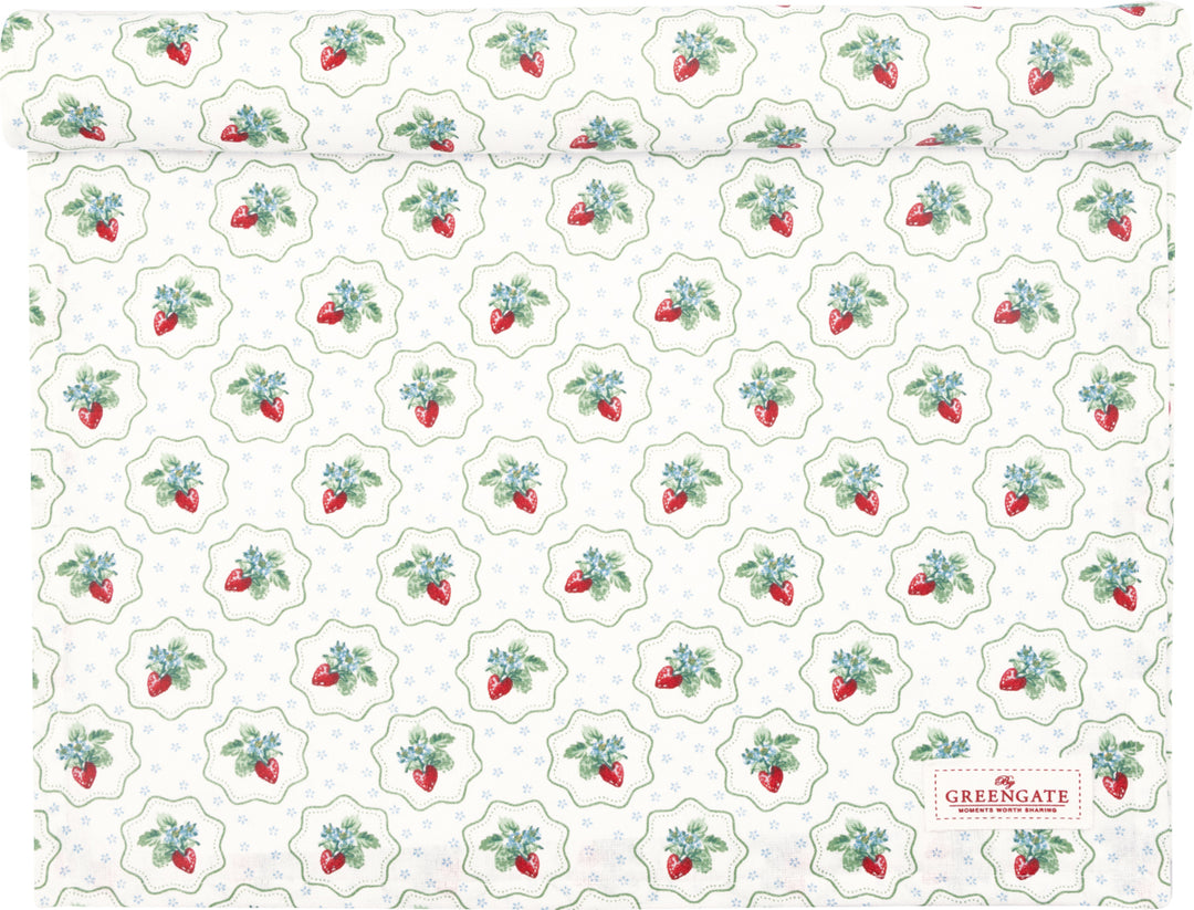 GreenGate - Berry petit Tischläufer white