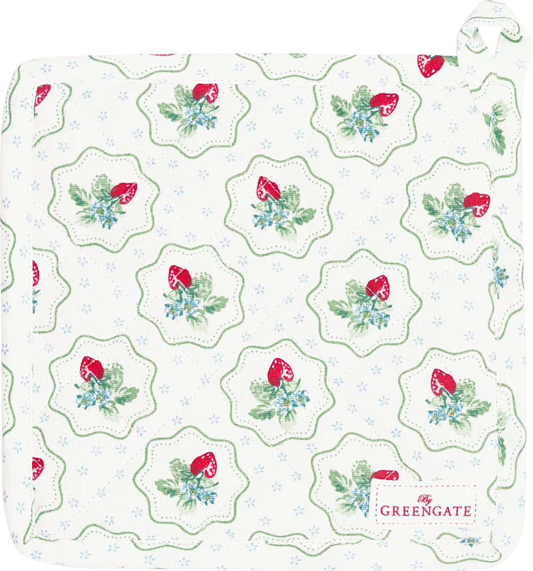 GreenGate - Berry petit Topflappen white 2er Set