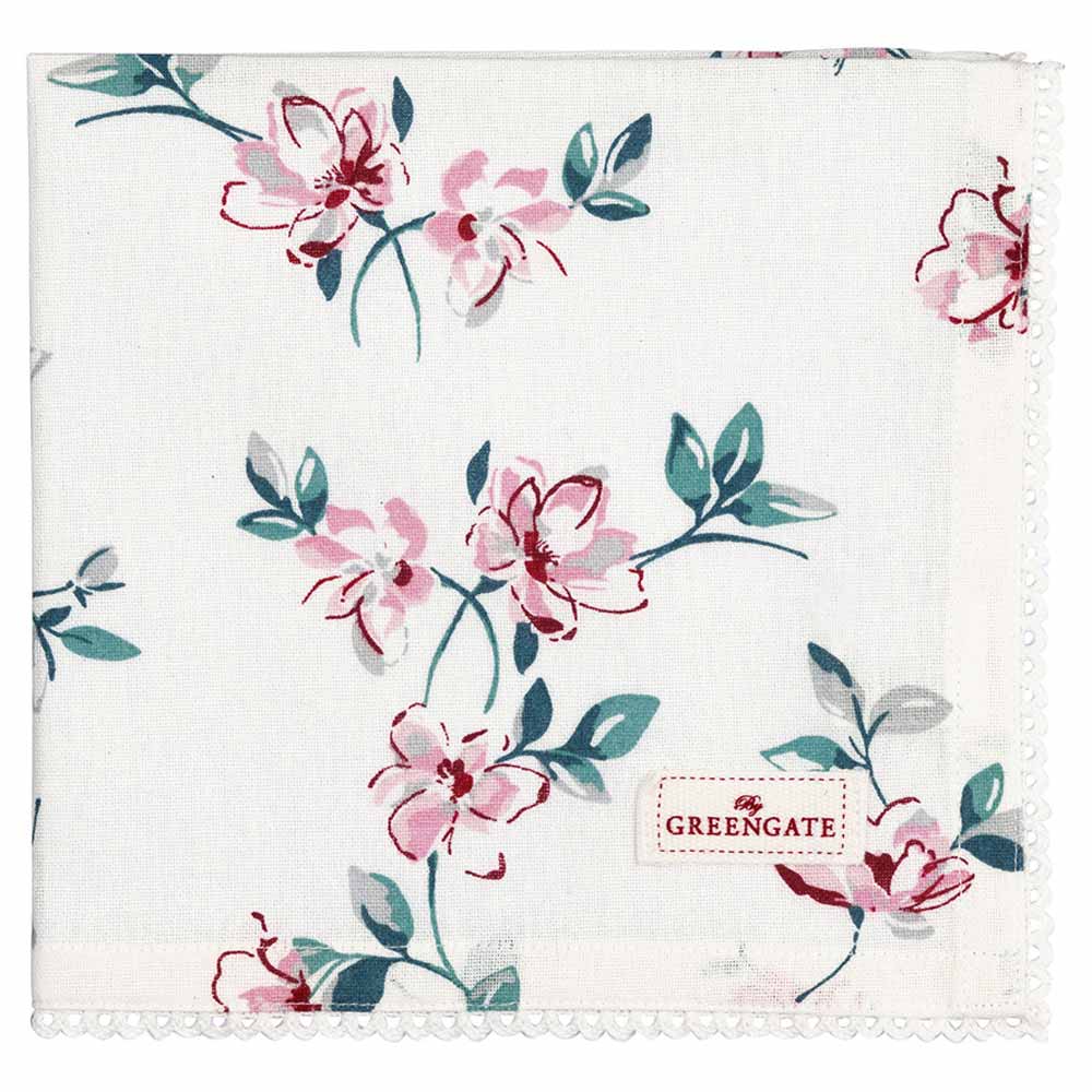 GreenGate - Clair Stoffserviette white