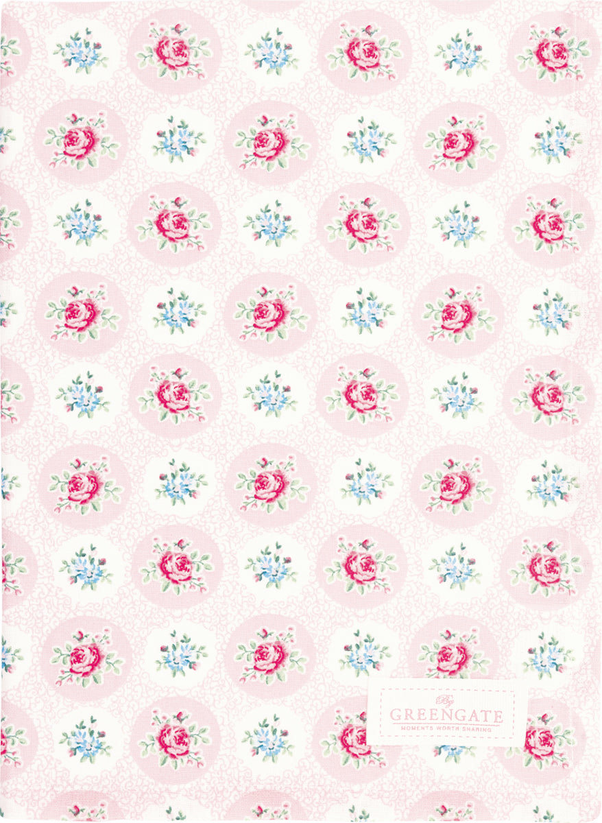 GreenGate - Elle Geschirrtuch pale pink