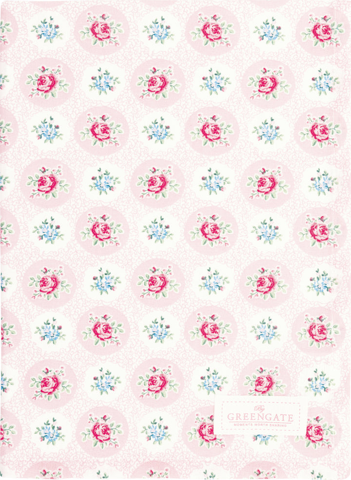 GreenGate - Elle Geschirrtuch pale pink
