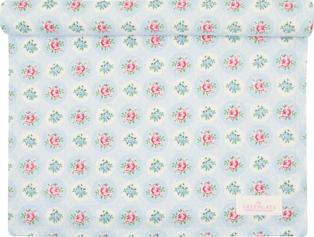 GreenGate - Elle Tischläufer pale blue