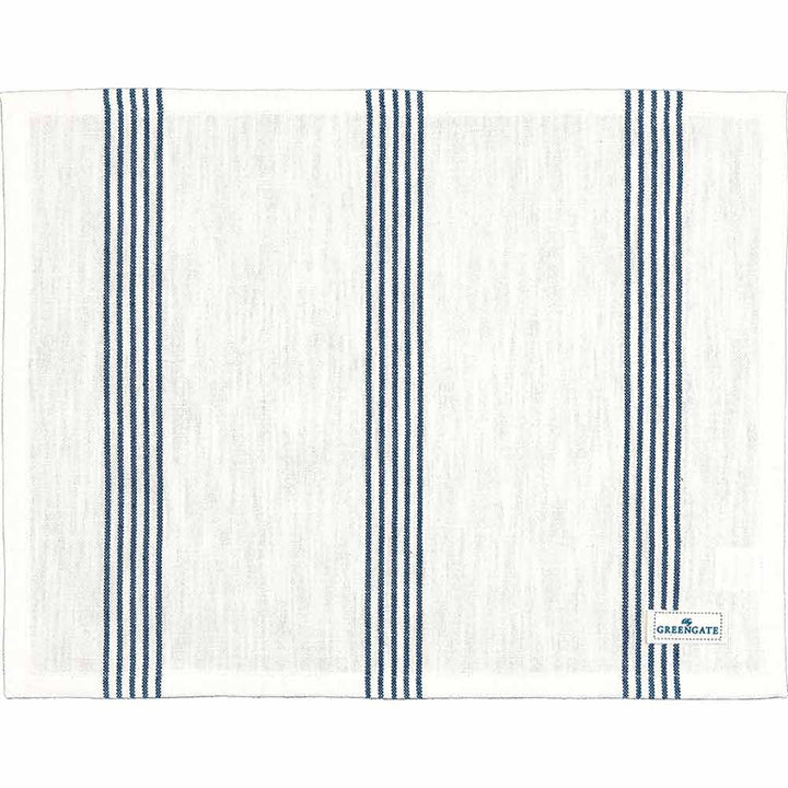 GreenGate - Gladys Tischset dark blue