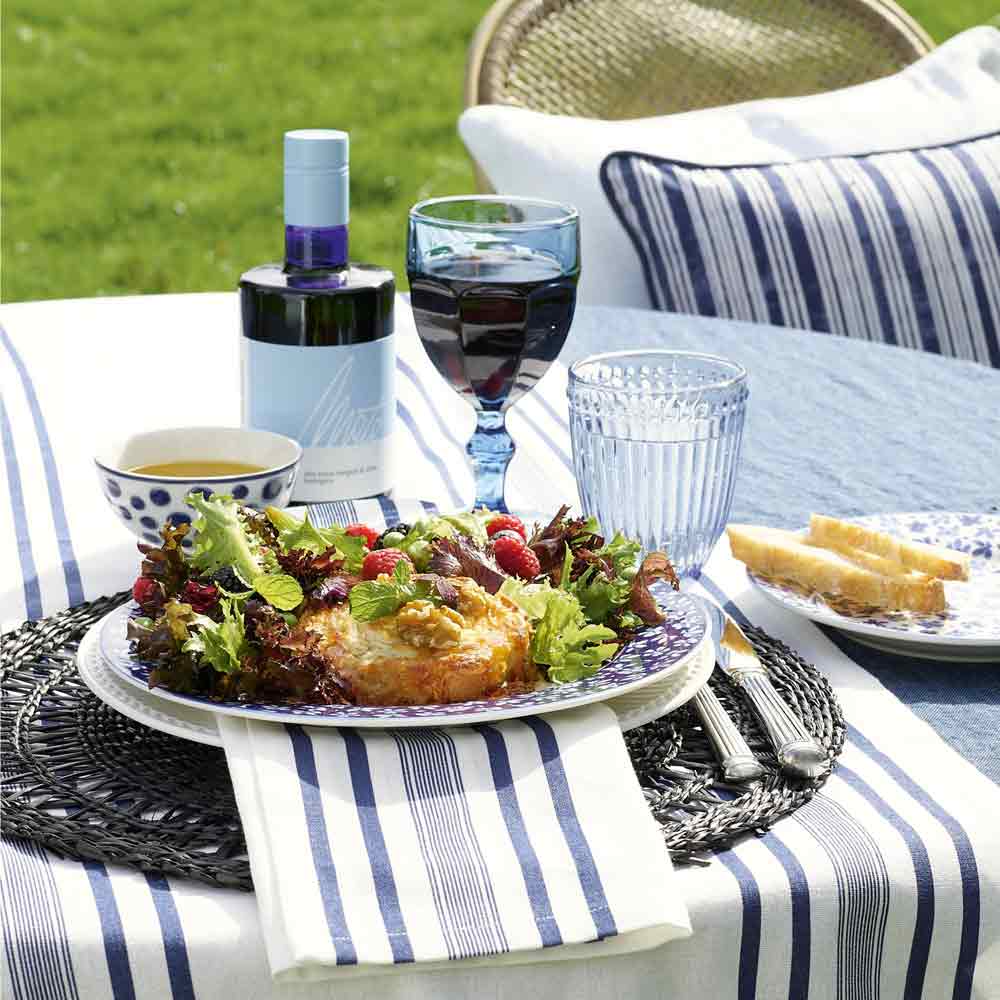 GreenGate - Glance Stoffserviette blue