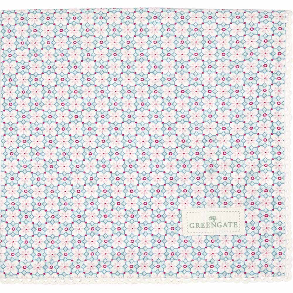 GreenGate - Gwen Stoffserviette mit Spitze mint