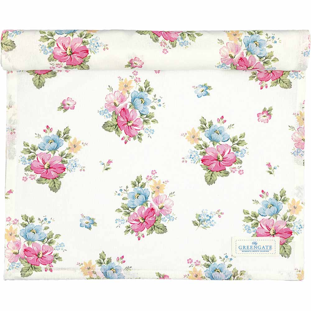 GreenGate - Josefina Tischläufer white