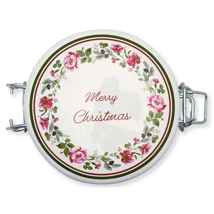 GreenGate - Leonora Merry Christmas Aufbewahrungsglas white 0,75L