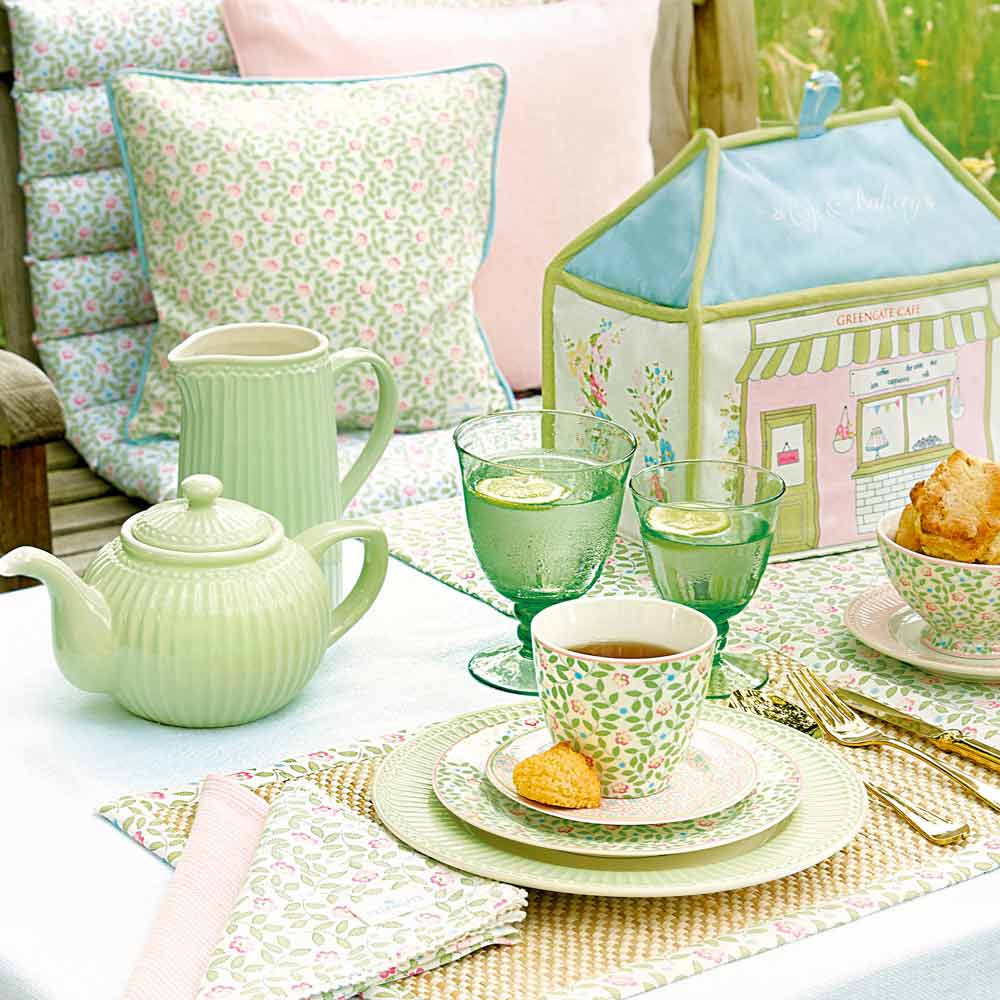 GreenGate - Josefina cafe Wärmer für Teekanne white