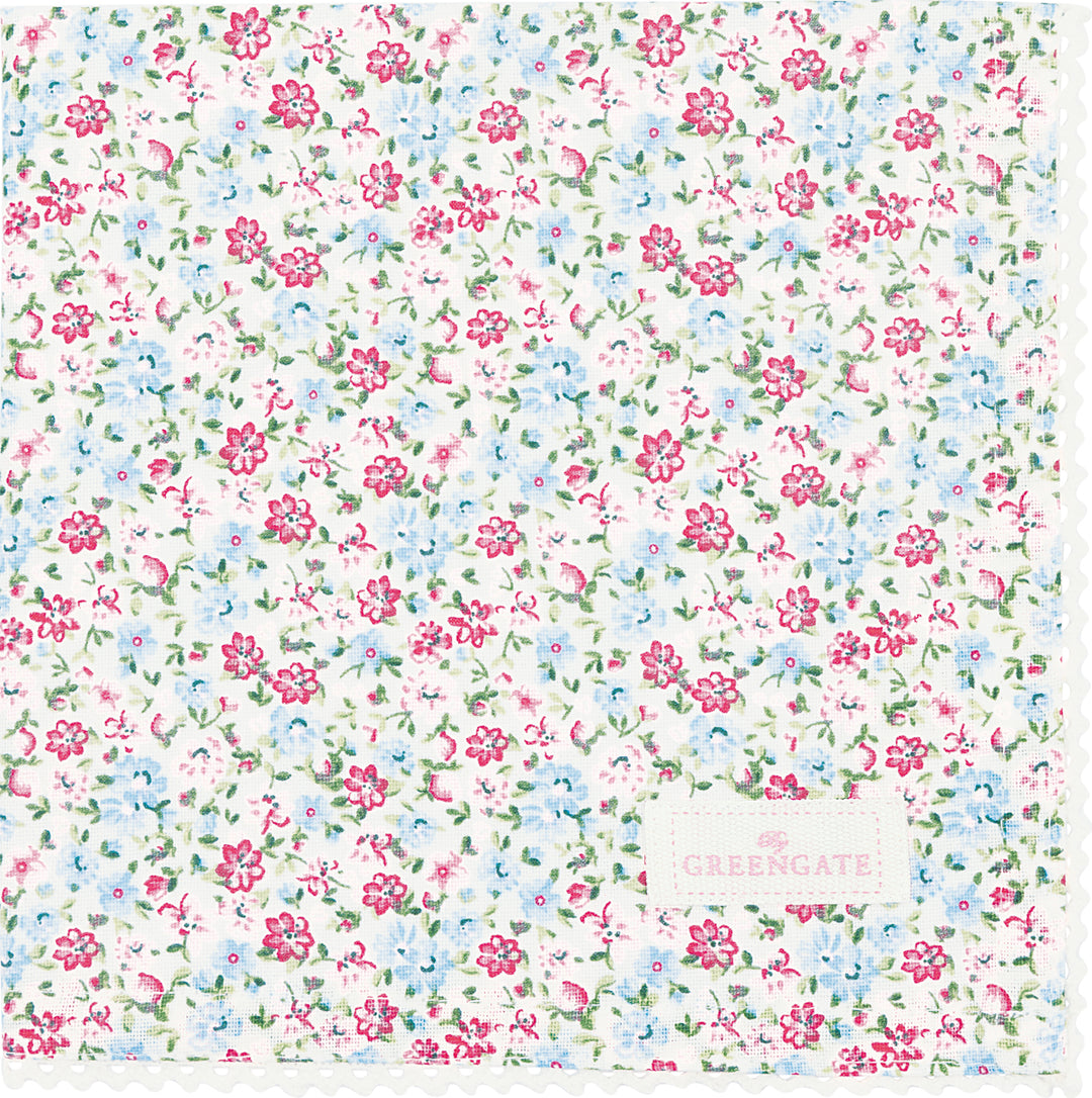 GreenGate - Louisa Stoffserviette mit Spitze white