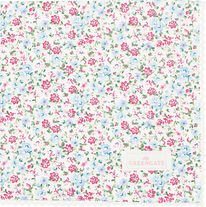 GreenGate - Louisa Stoffserviette mit Spitze white