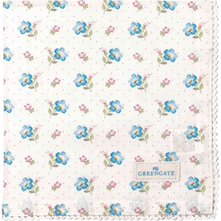 GreenGate - Rosalia Stoffserviette mit Spitze white