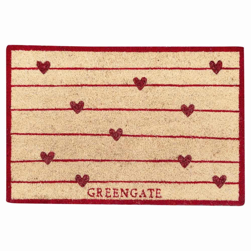 GreenGate - Türmatte Grace Letter white