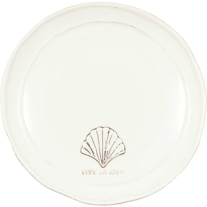 GreenGate - Vive la mer Frühstücksteller white