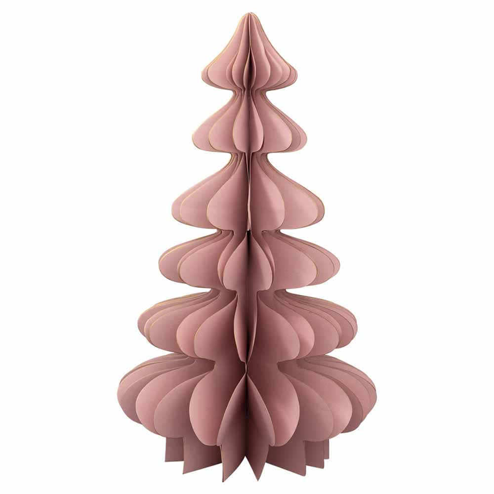GreenGate - Weihnachtsbaum Papier dusty rose