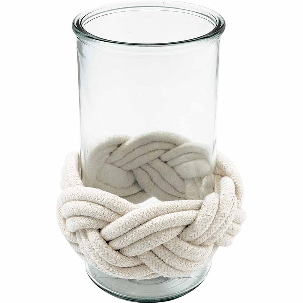 GreenGate - Windlicht clear mit Strandseil large