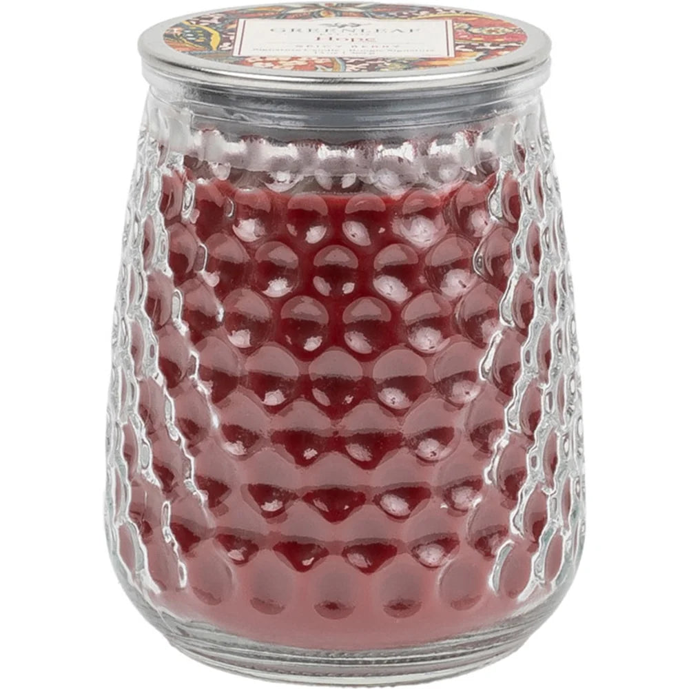 Greenleaf – Duftkerze Hope Signature Kerze – Warmer Duft aus Zimt, Vanille und Kiefer