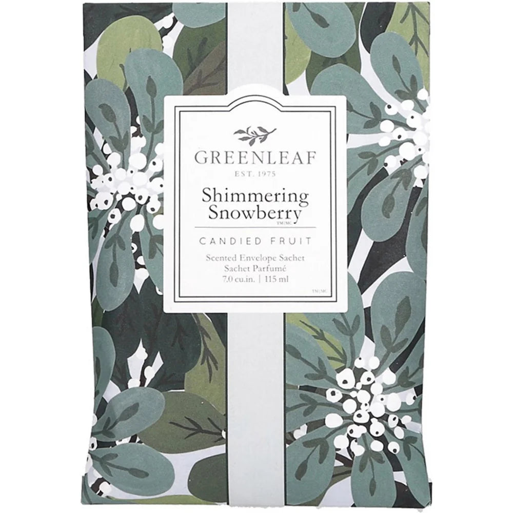 Greenleaf – Duftsachet Shimmering Snowberry – Winterlicher Duft mit Schneebeeren