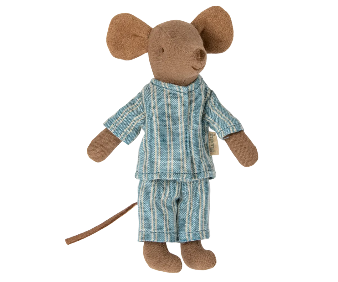Maileg - Großer Bruder Maus in Streichholzschachtel Schlafanzug