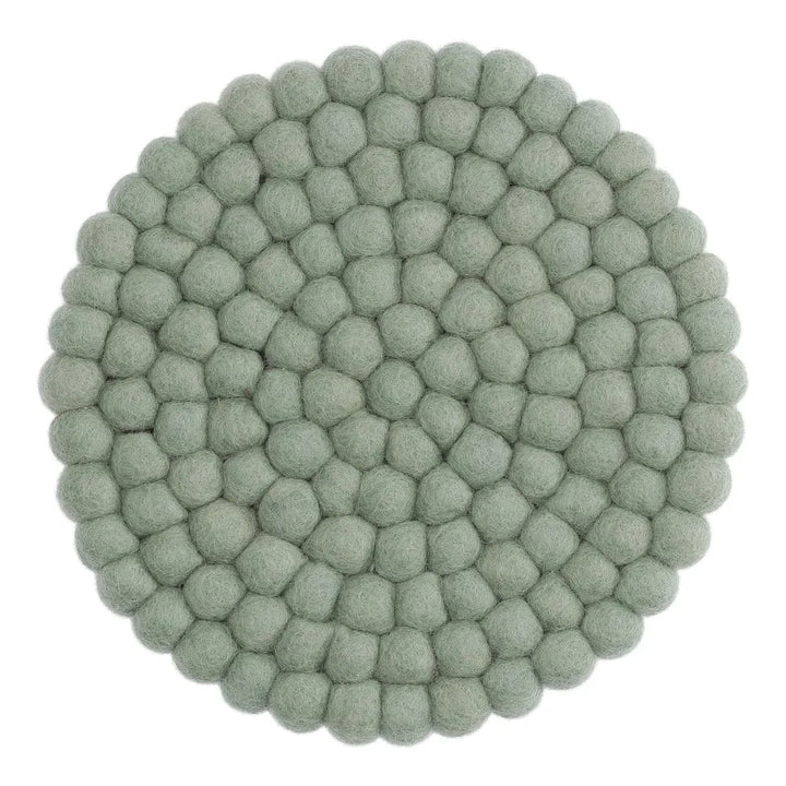 Gry & Sif - Großer Untersetzer Filz Dusty Light Green
