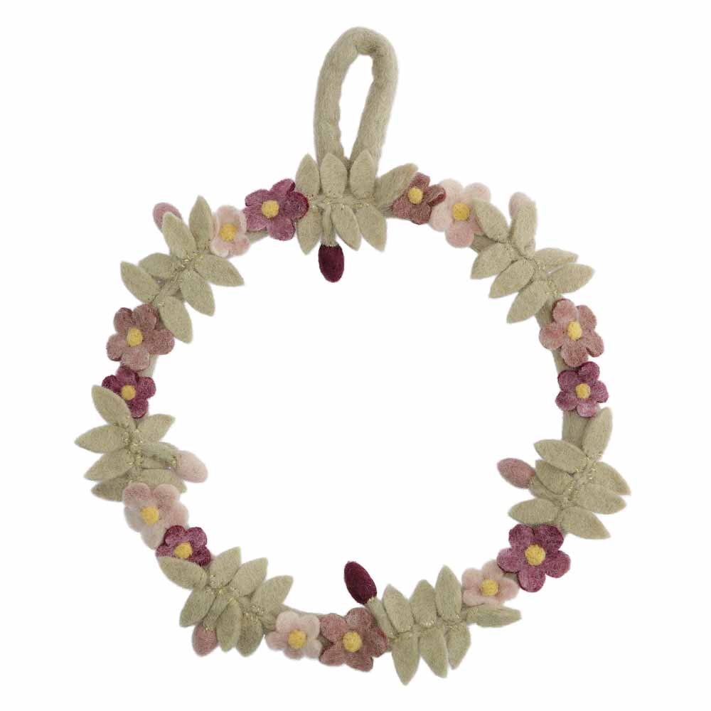 Gry & Sif - Blumen Kranz Filz
