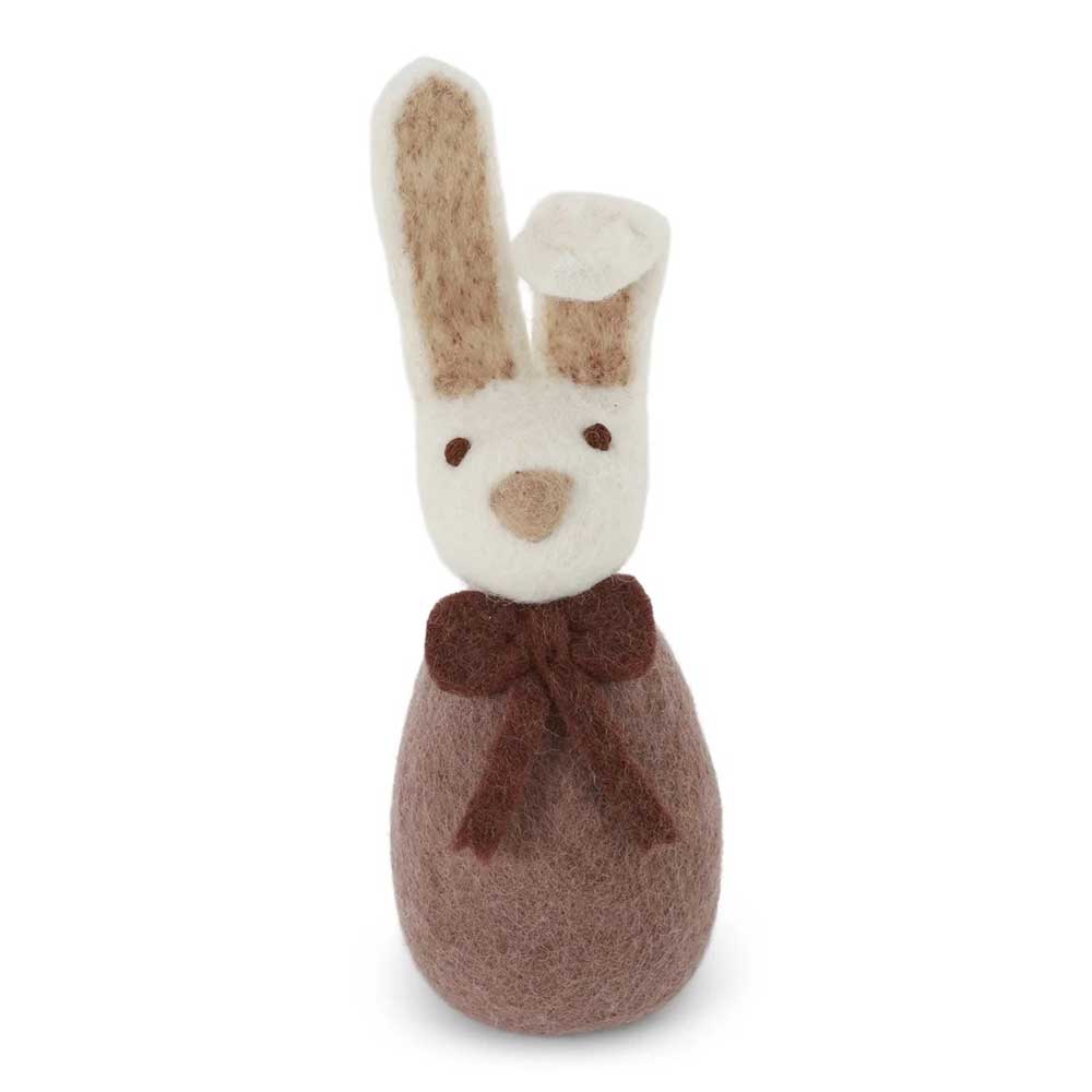 Gry & Sif - Großer Hase Filz mit Schleife