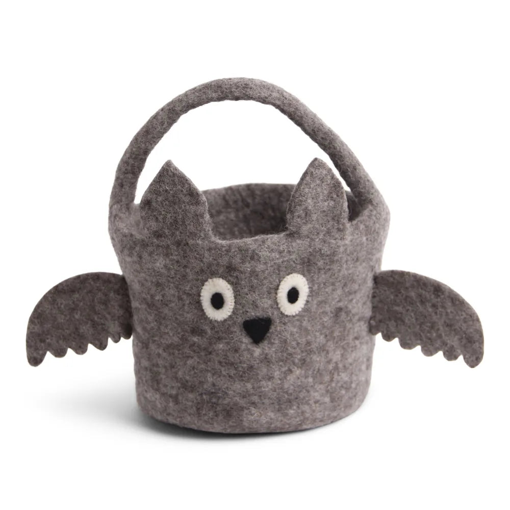 Gry & Sif - Halloween Filzkorb Fledermaus