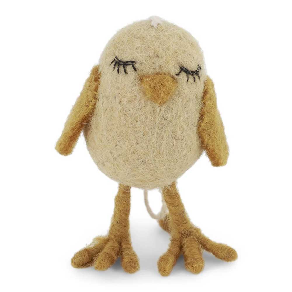 Gry & Sif - Huhn Filz Dreamer gelb