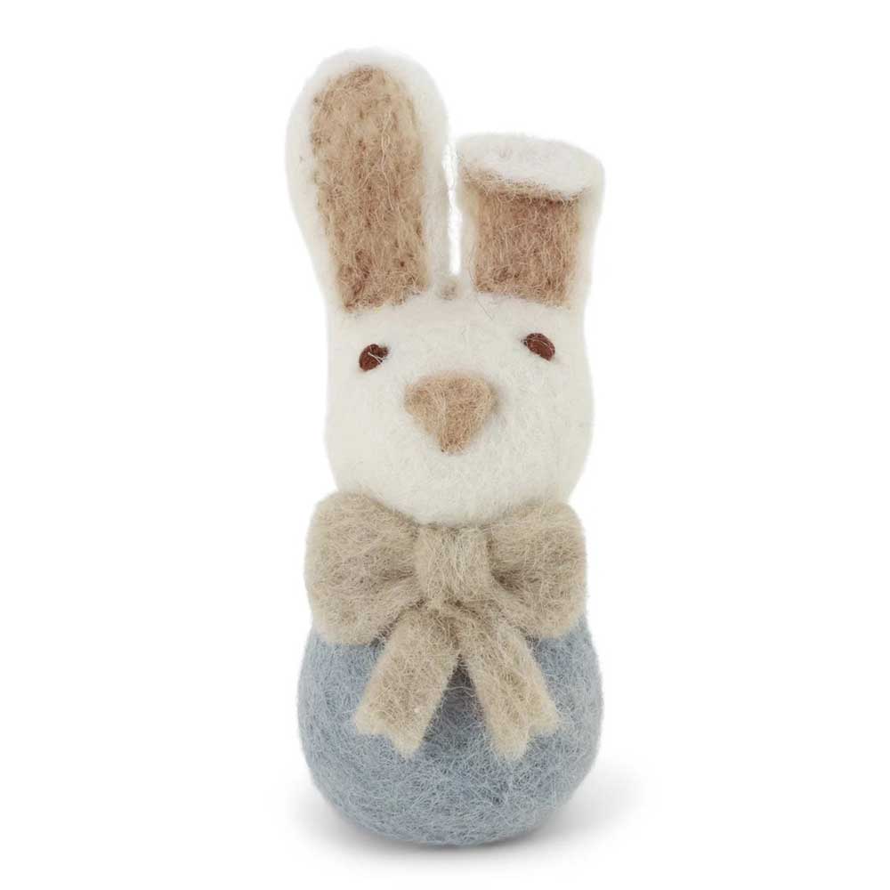 Gry & Sif - Kleiner Hase Filz mit Schleife